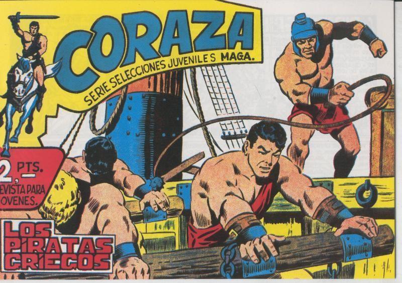 Facsimil: Coraza numero 40: Los piratas griegos