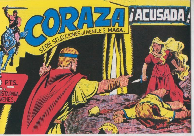 Coraza, facsimil numero 50: Acusada