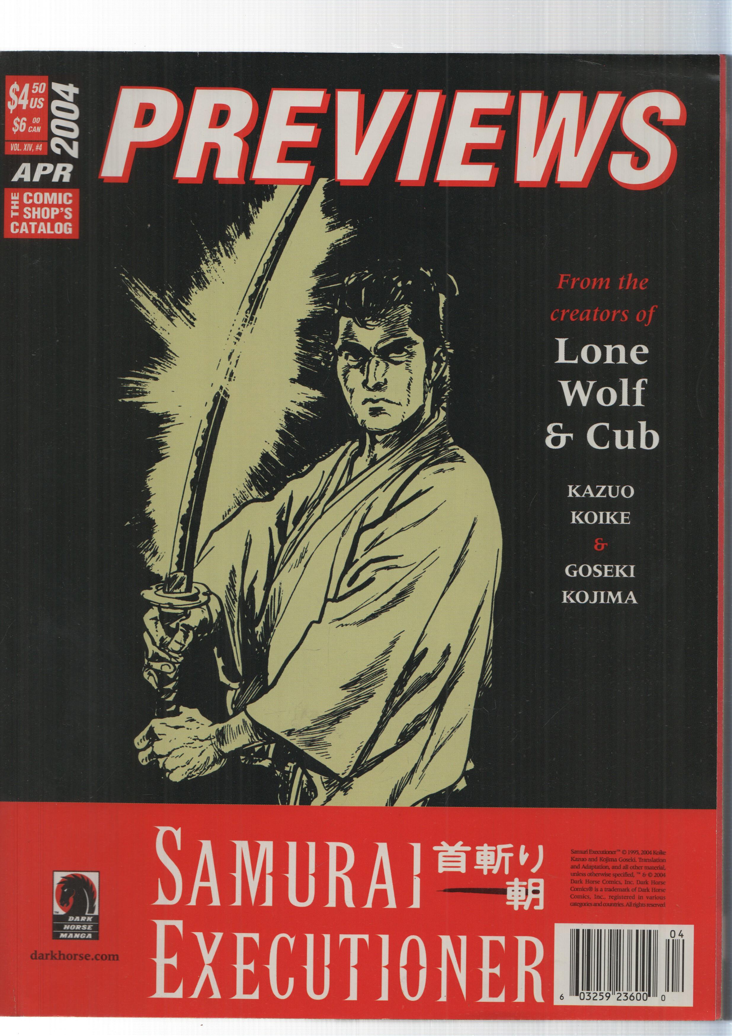 Previews apr  2004