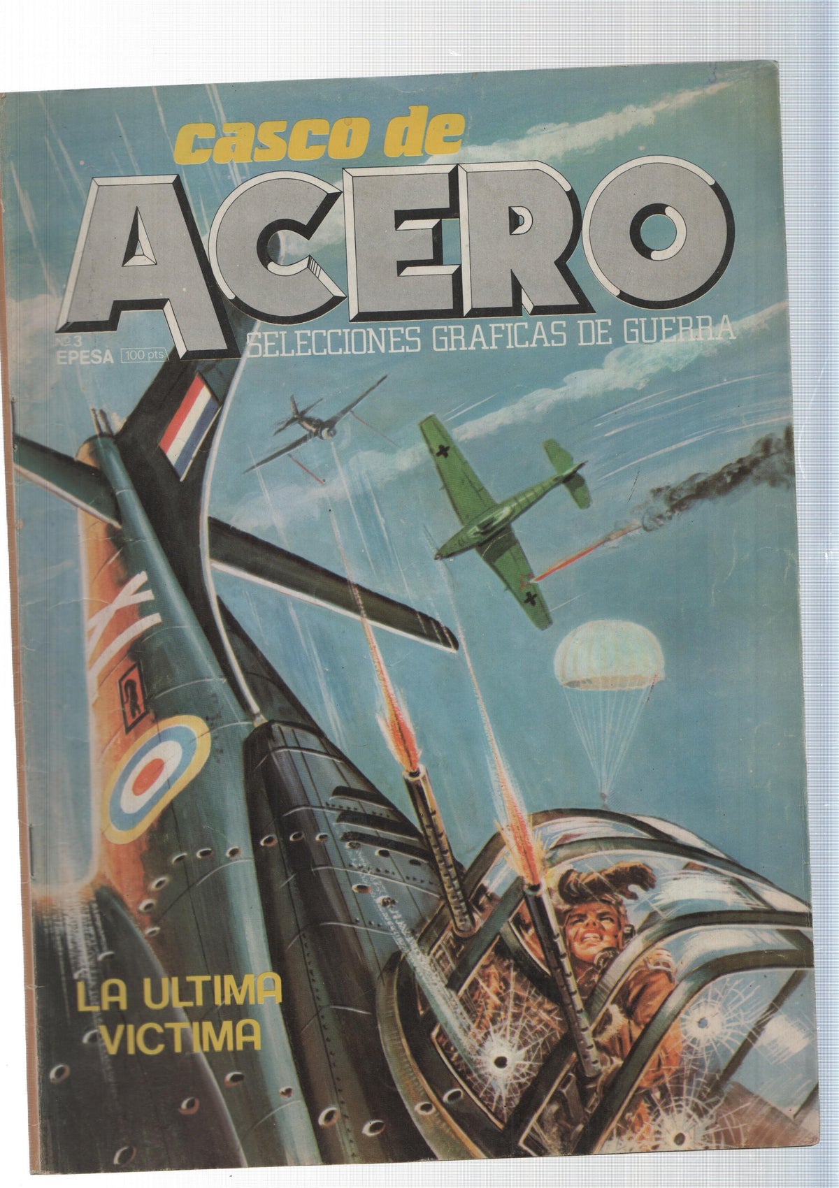 Casco de Aceero numero 3: La ultima victima, Sentencia de fuego