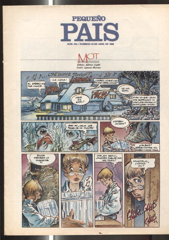 El Pequeño Pais numero 334: Mot de Azpiri