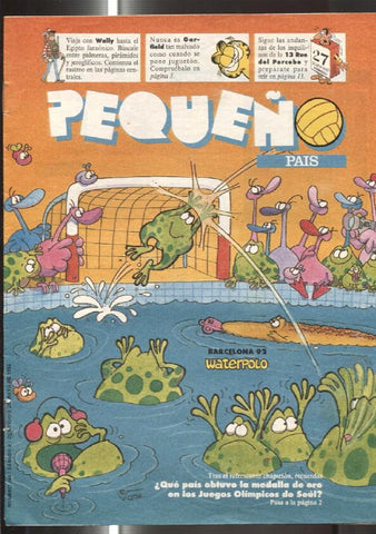 El Pequeño Pais numero 544: Garfield, Marco Antonio, Cobi, Donde esta Wally
