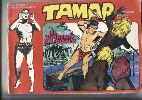 Tamar apaisado numero 08: El torrente del diablo (numerado 2 en trasera)