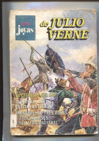 Super Joyas volumen 26: Julio Verne: la estrella del sur, aventuras del capitan Hatteras y 