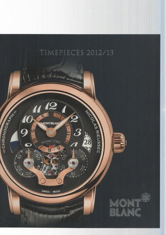 Timepieces 2012/ 13, Montblanc