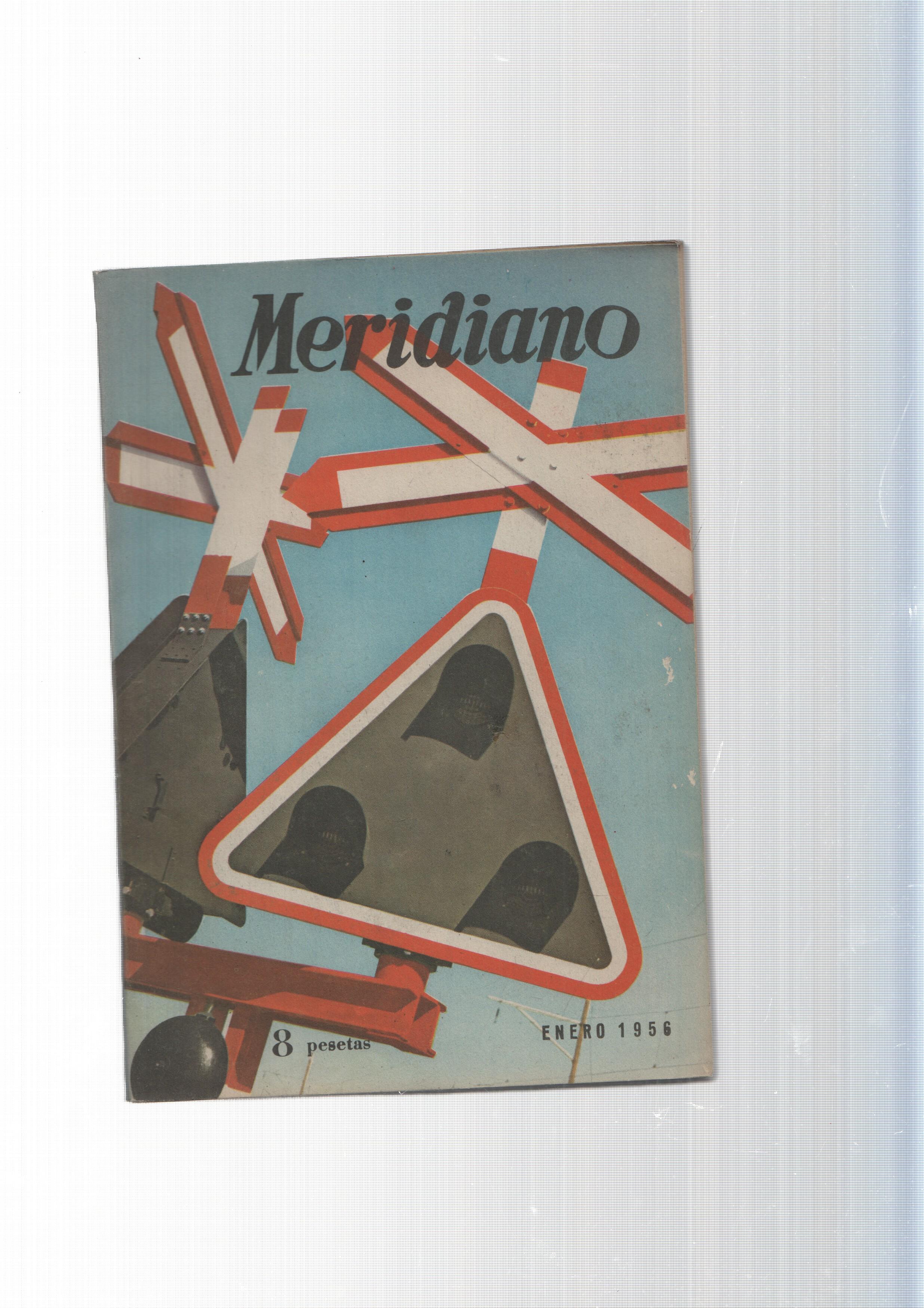 Meridiano numero 157, enero 1956: Se compondran las pildoras de algas los festines del porvenir-