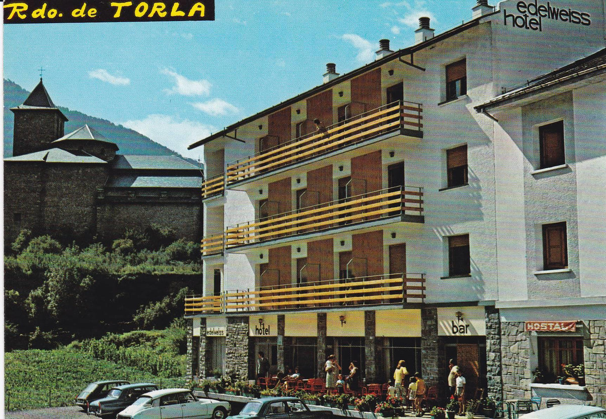 POSTAL 18581: TORLA HOTEL EDELWEIS