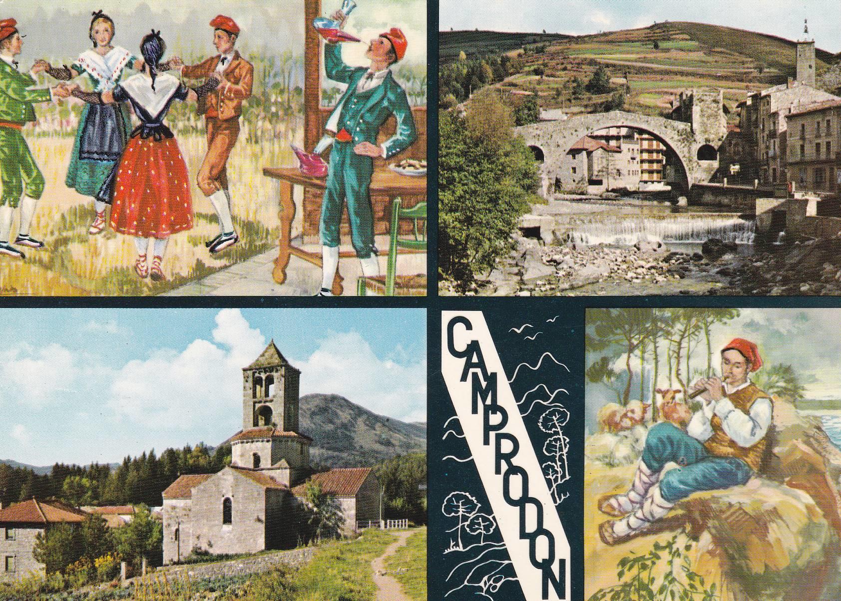 POSTAL 18594: CAMPRODON: TYPICAL CATALONIA