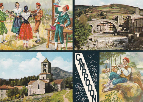 POSTAL 18594: CAMPRODON: TYPICAL CATALONIA