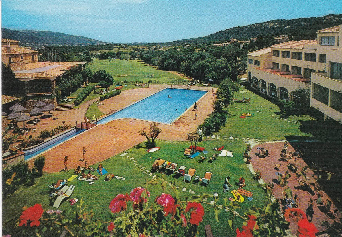 POSTAL 18604: STA CRISTINA DE ARO: HOTEL GOLF COSTA BRAVA 