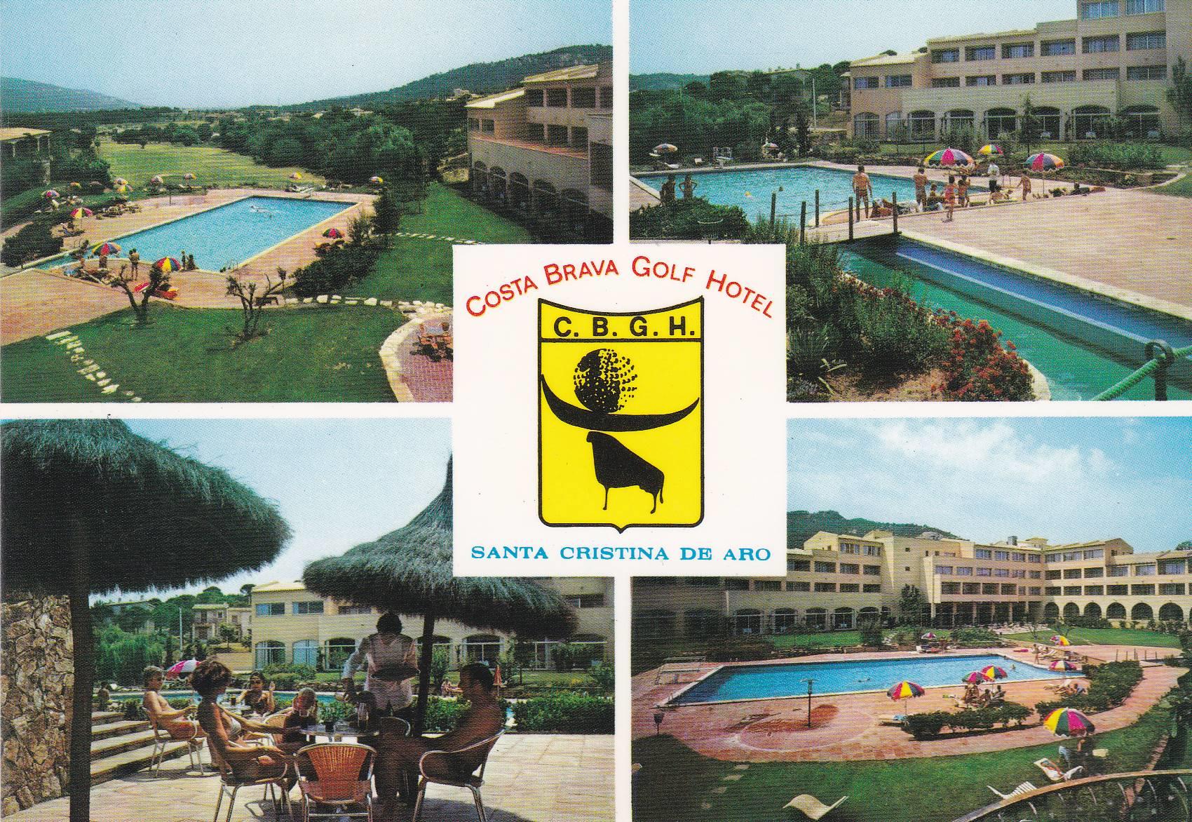 POSTAL 18623: STA CRISTINA DE ARO: HOTEL GOLF COSTA BRAVA