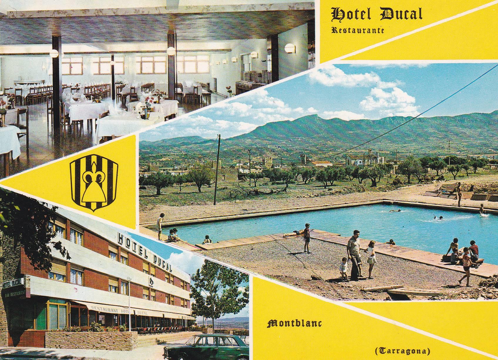 POSTAL 18626: MONTBLANC: HOTEL DUCAL