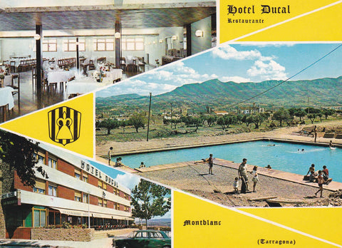 POSTAL 18626: MONTBLANC: HOTEL DUCAL