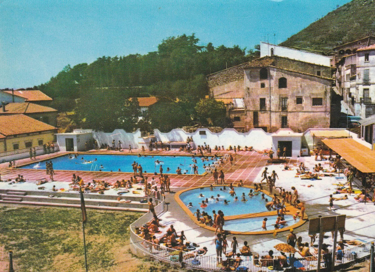POSTAL 18636: BARCELONA: PISCINA MOYA