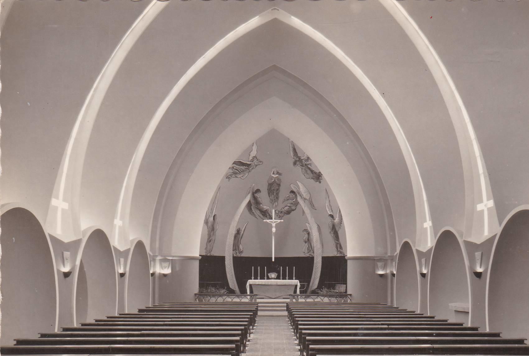 POSTAL 18638: ALTO RIBAGORZANA: PONT DE SUERT. IGLESIA PARROQUIAL