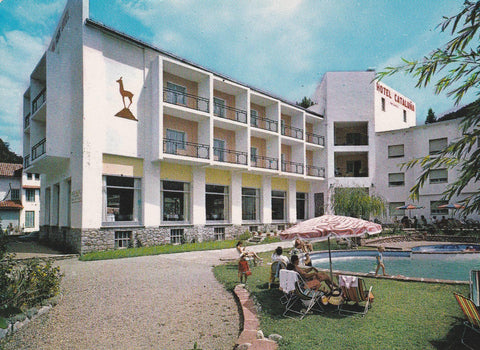 POSTAL 18640: RIBAS DE FRESER: CATALUÑA PARK HOTEL