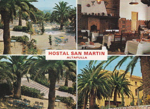 POSTAL 18643: ALTAFULLA: HOSTAL SAN MARTIN