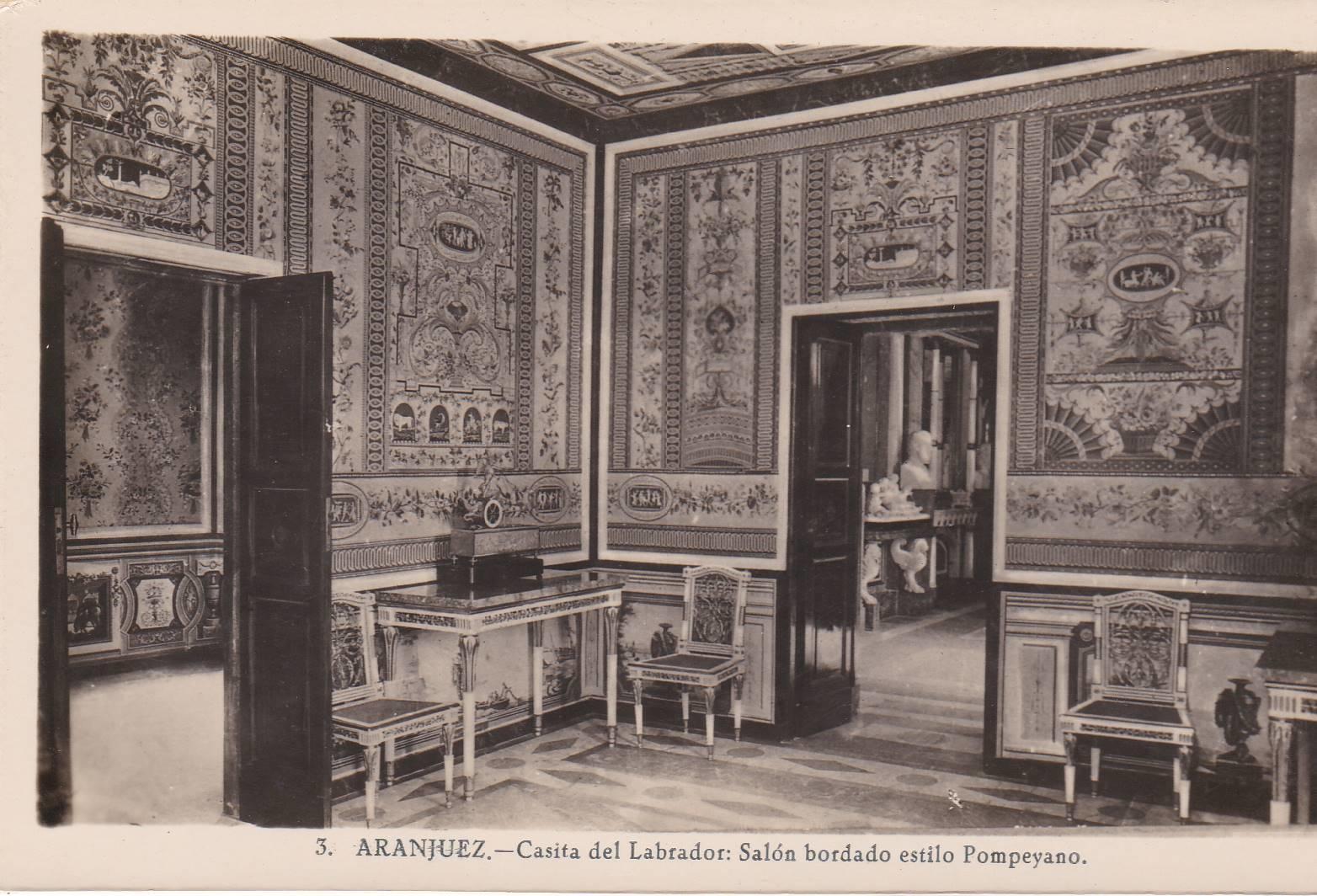 POSTAL 18652: ARANJUEZ: CASITA DEL LABRADOR