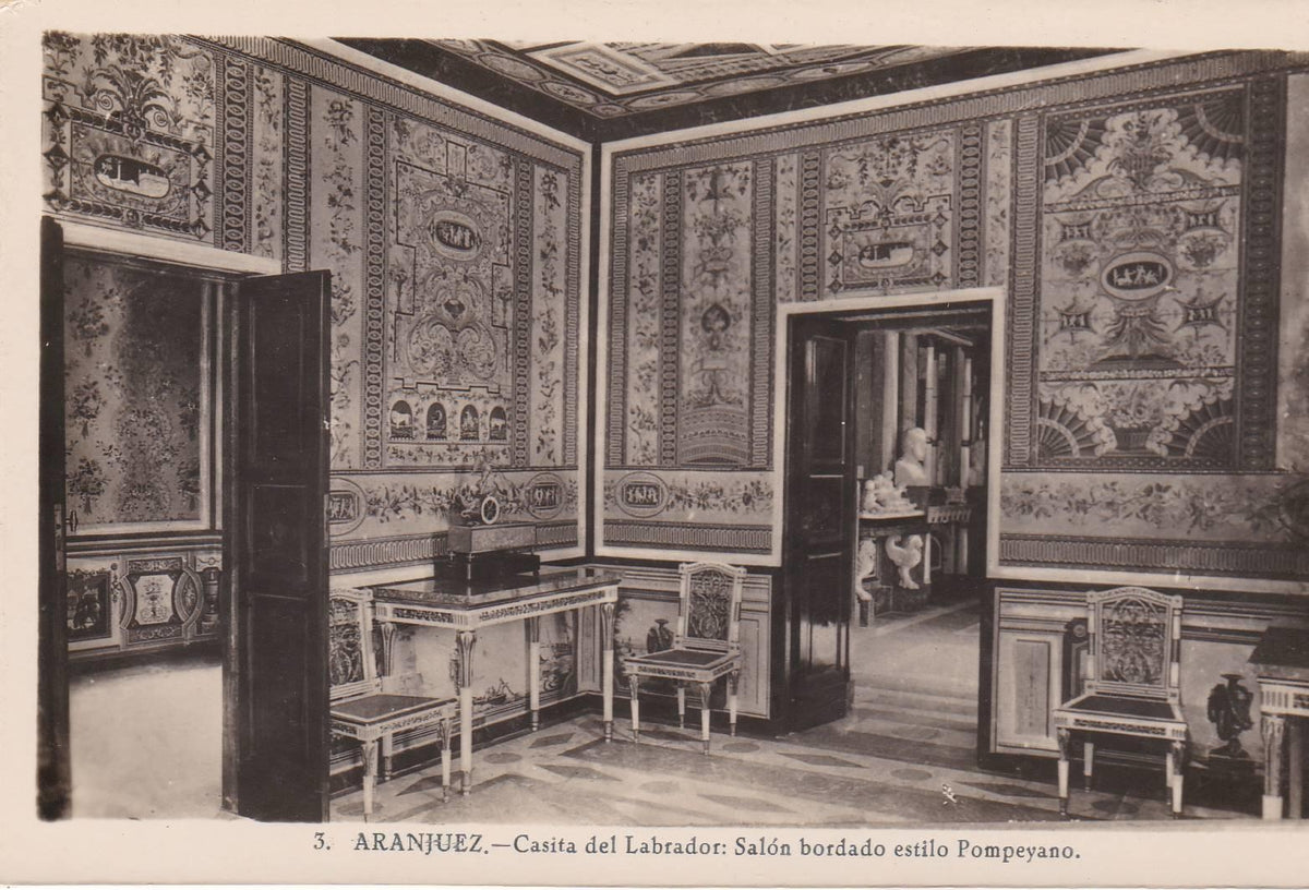 POSTAL 18652: ARANJUEZ: CASITA DEL LABRADOR