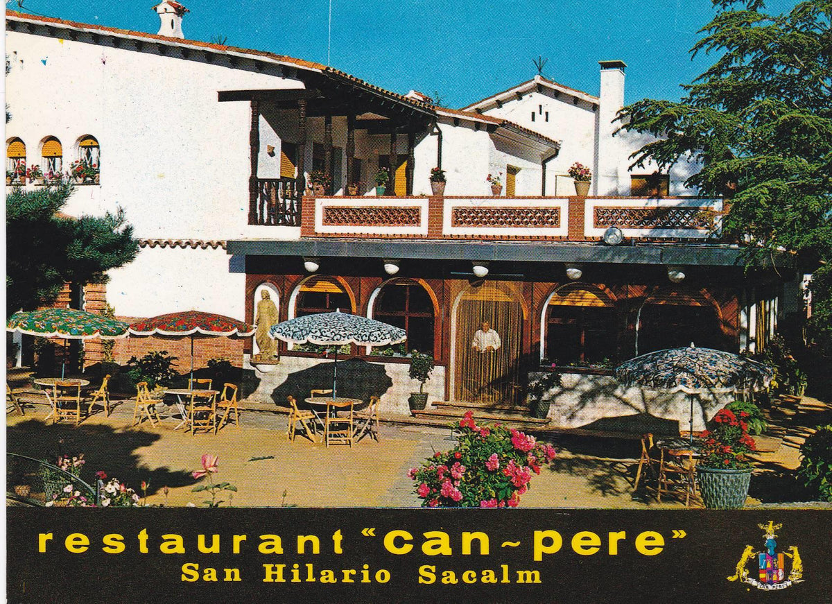 POSTAL 18654: SAN HILARI DE SACALM: RESTAURANT CAN PERE