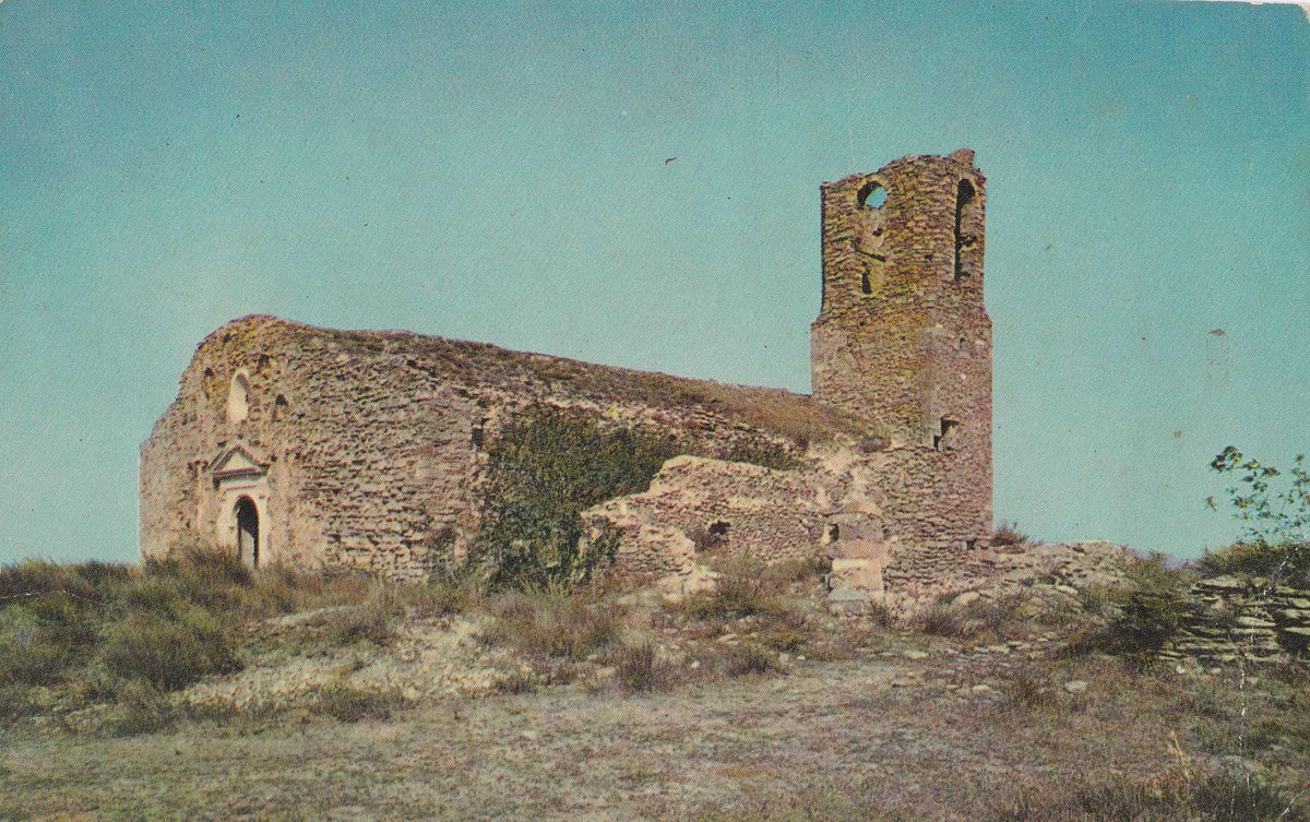 POSTAL 18663: TONA: IGLESIA DEL CASTILLO S IX