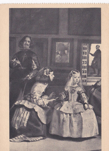 POSTAL 18668: VELAZQUEZ: LAS MENINAS (FRAGMENTO)