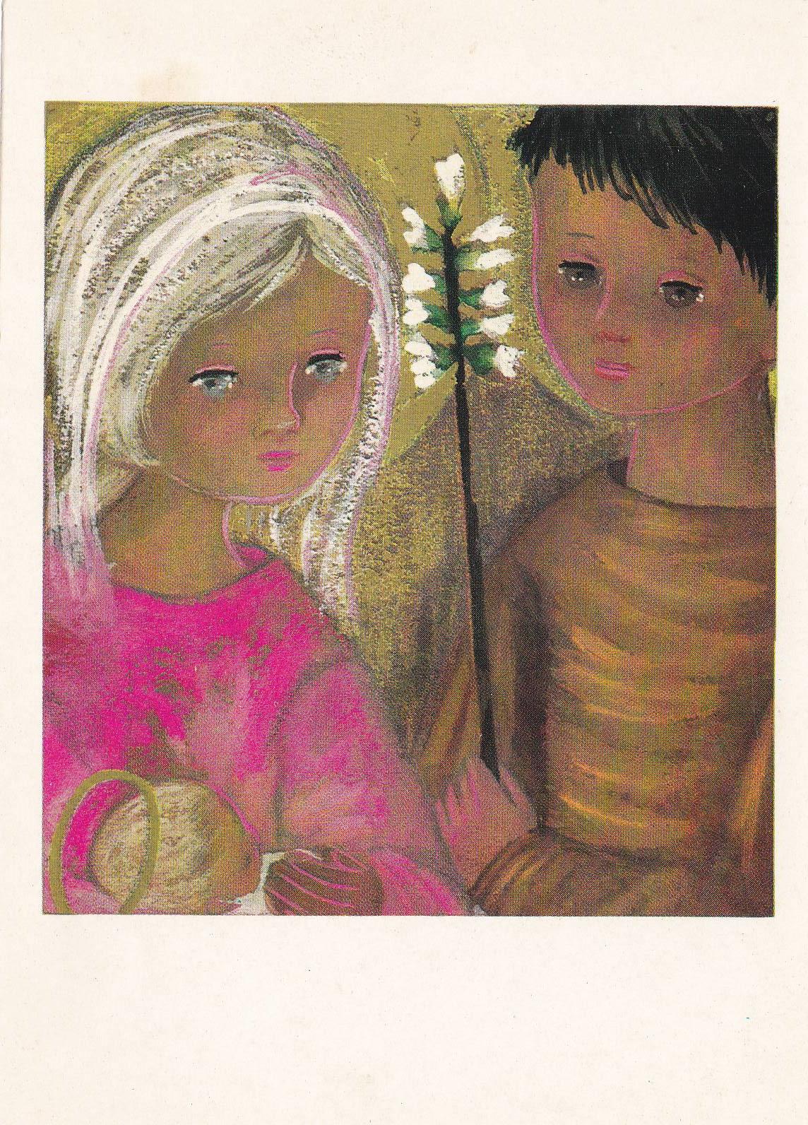 POSTAL 18669: CUADRO DOS NIÑOS