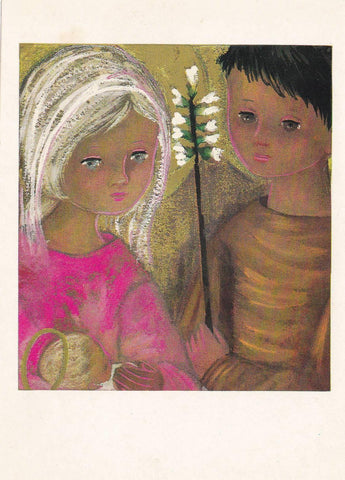 POSTAL 18669: CUADRO DOS NIÑOS