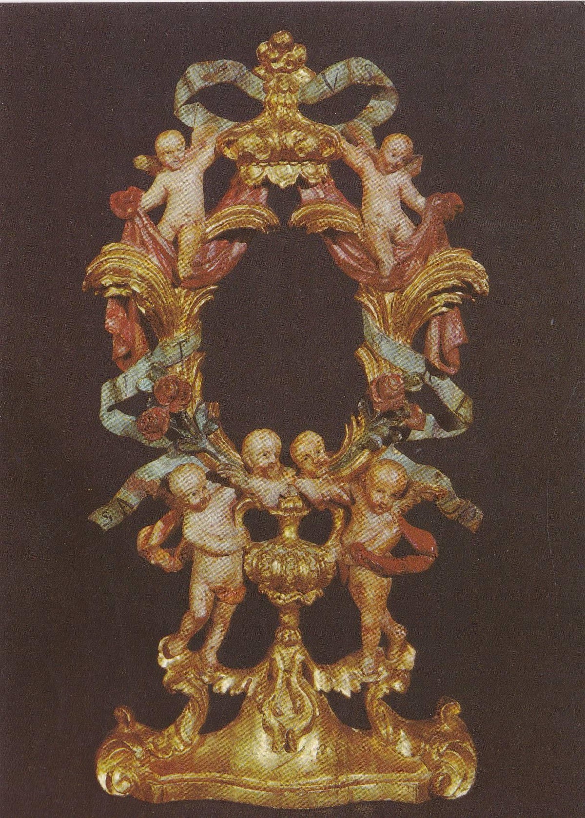 POSTAL 18671: MUSEO DE POBLET: RELICARIO BARROCO SXVII