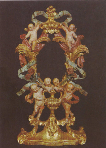 POSTAL 18671: MUSEO DE POBLET: RELICARIO BARROCO SXVII