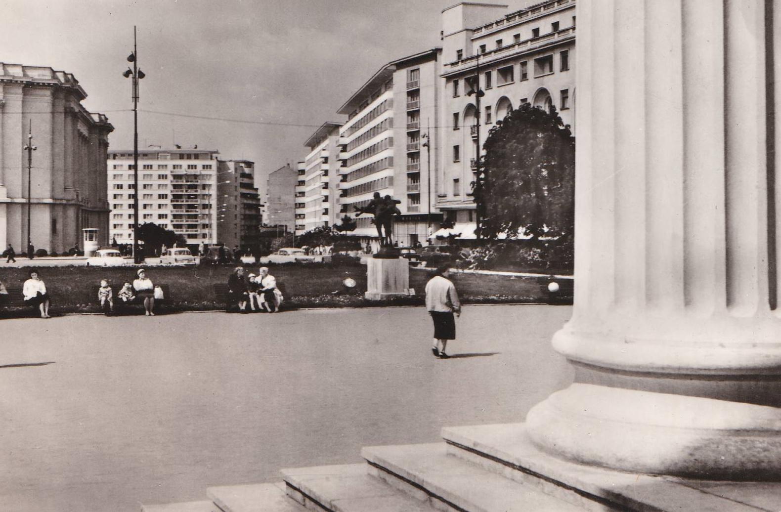 POSTAL 18721: BUCURESTI: SCUARUL ATENEULUI