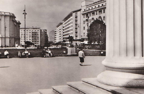 POSTAL 18721: BUCURESTI: SCUARUL ATENEULUI