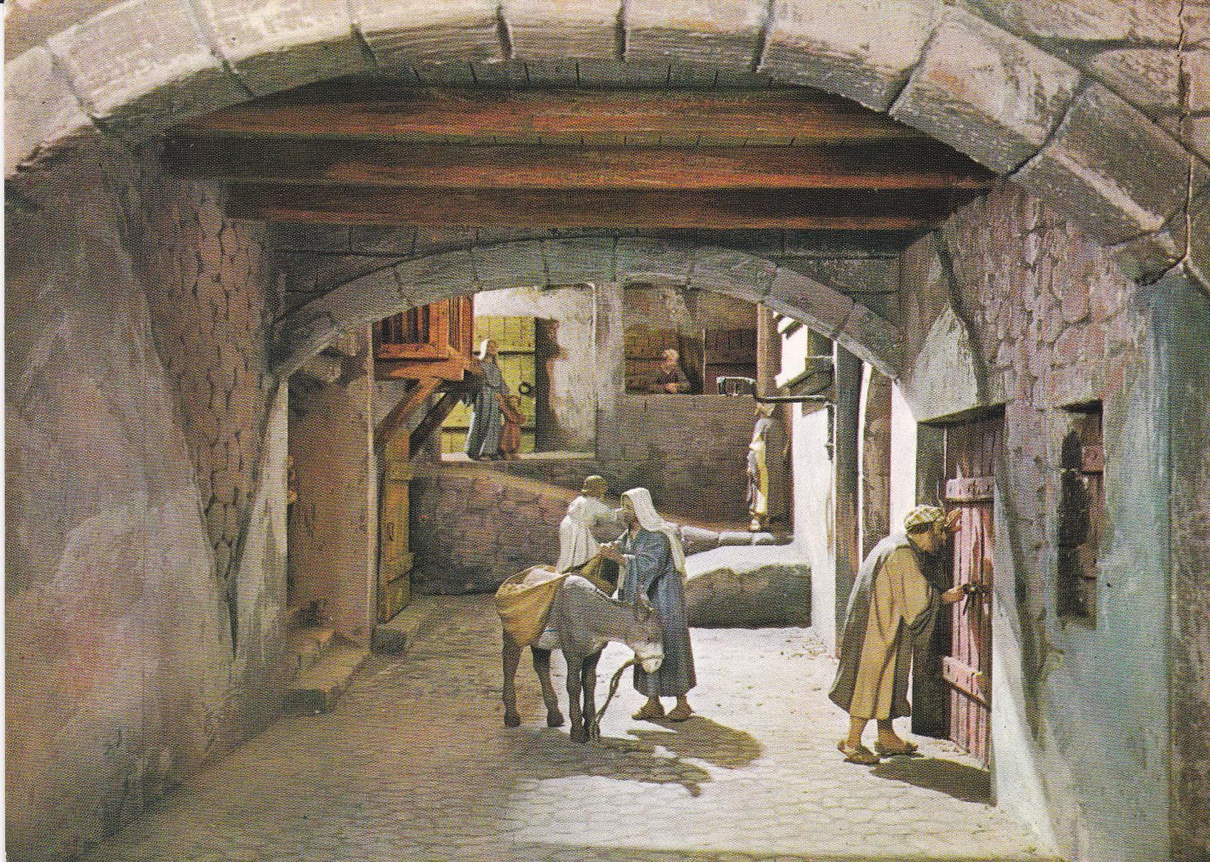 POSTAL 18727: EXPOSICION DIORAMAS DE JESUS