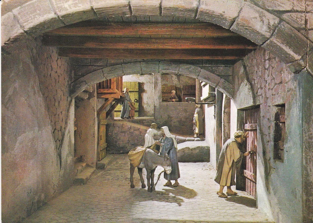 POSTAL 18727: EXPOSICION DIORAMAS DE JESUS