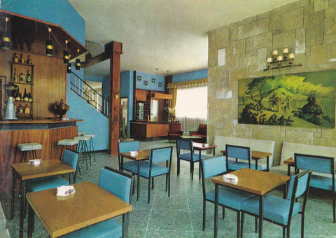 POSTAL 18731: CALELLA: HOTEL TRES BANDERAS