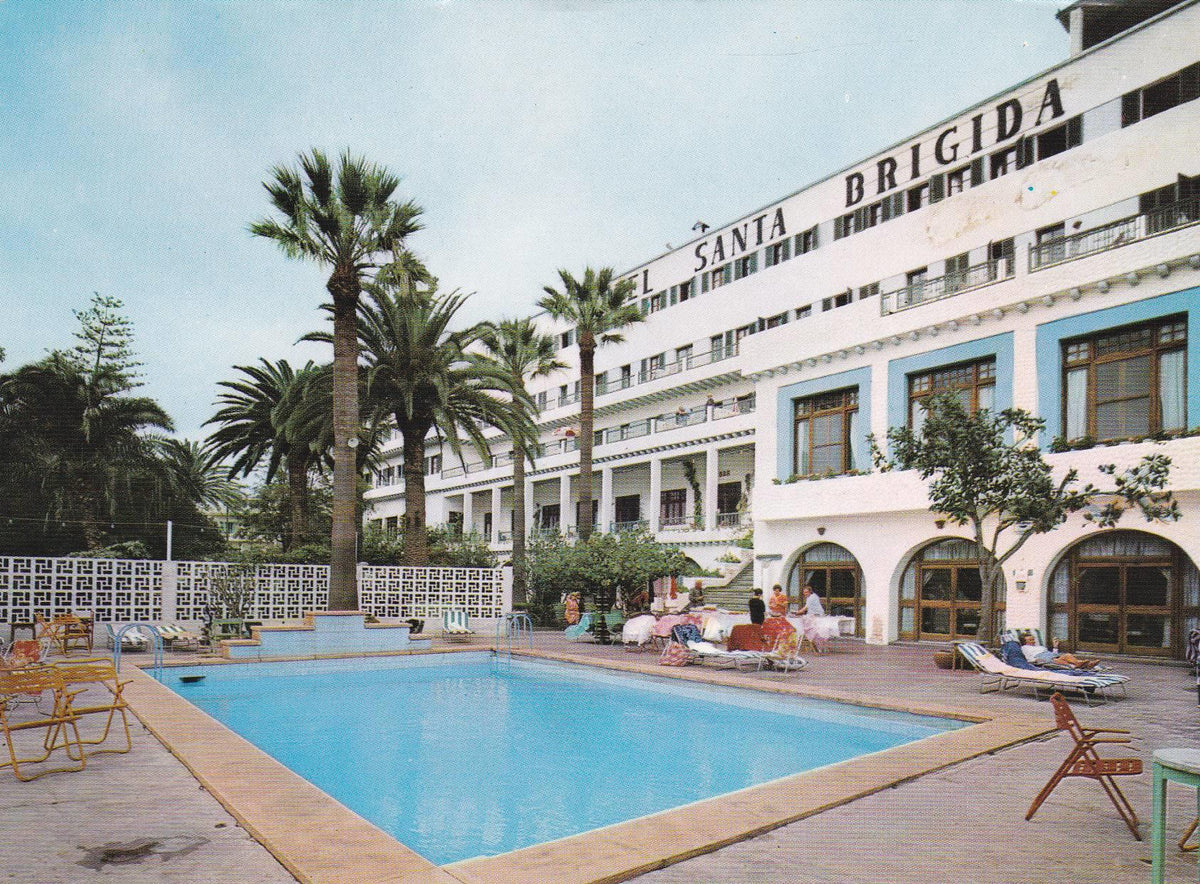 POSTAL 18745: LAS PALMAS DE GRAN CANARIA: HOTEL SANTA BRIGIDA