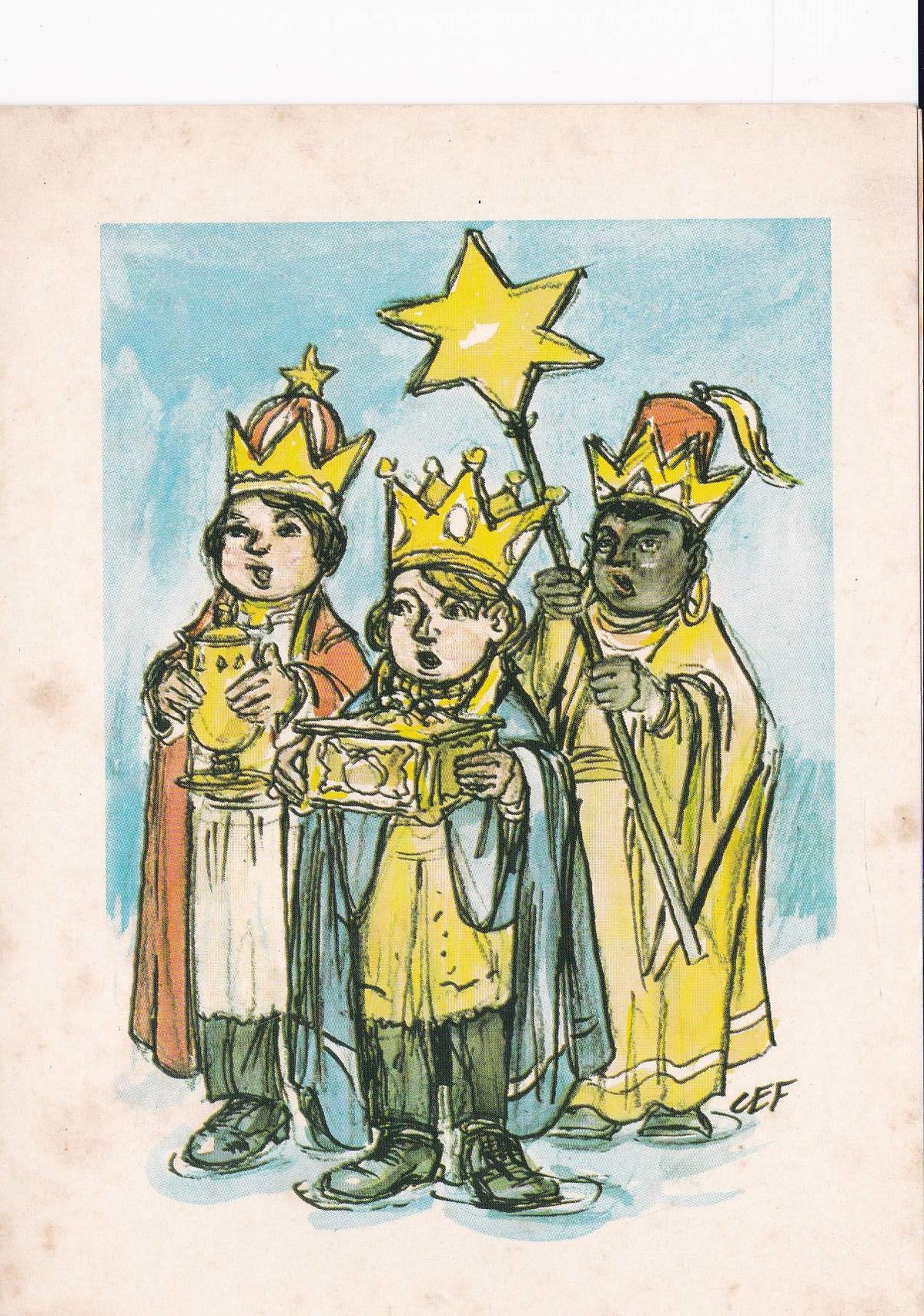 POSTAL 18756: REYES MAGOS: C. FISHER