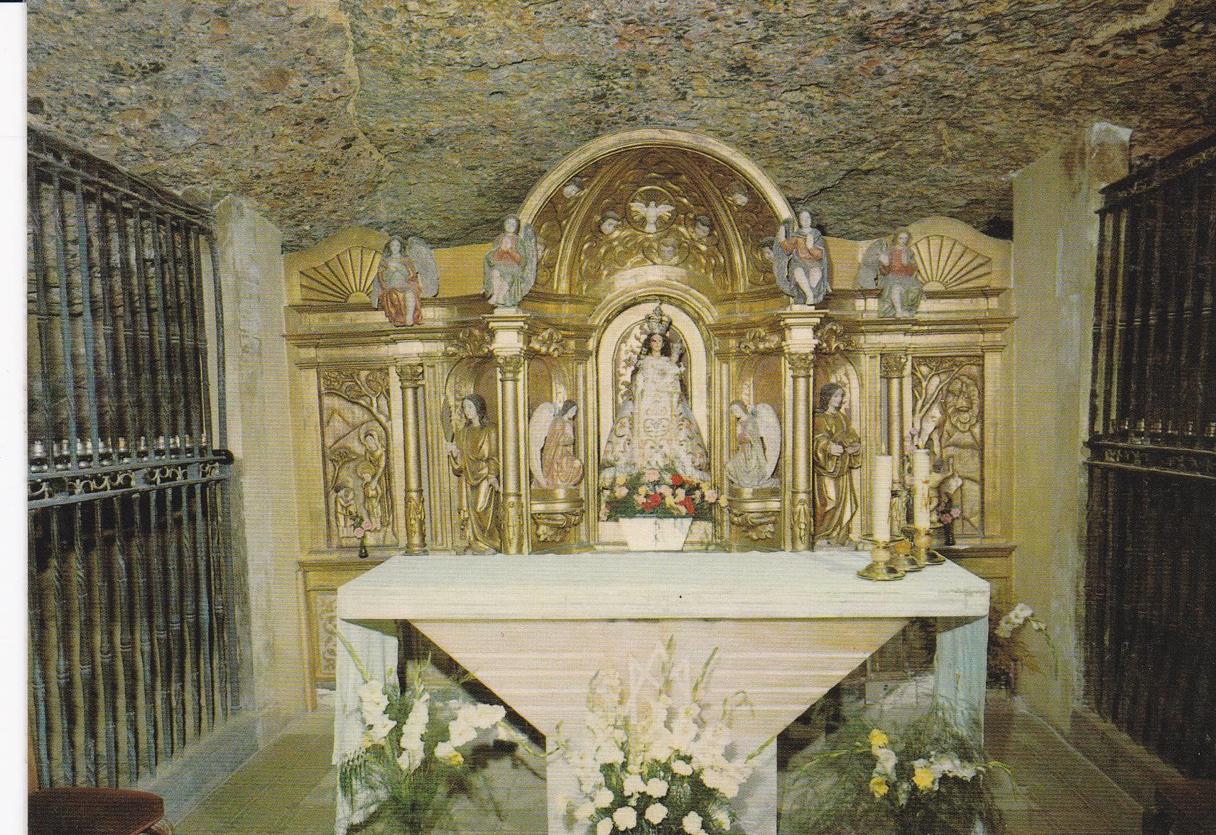 POSTAL 18767: ALTAR DE LA VIRGEN DE LA BALMA