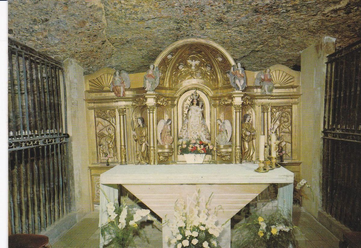POSTAL 18767: ALTAR DE LA VIRGEN DE LA BALMA