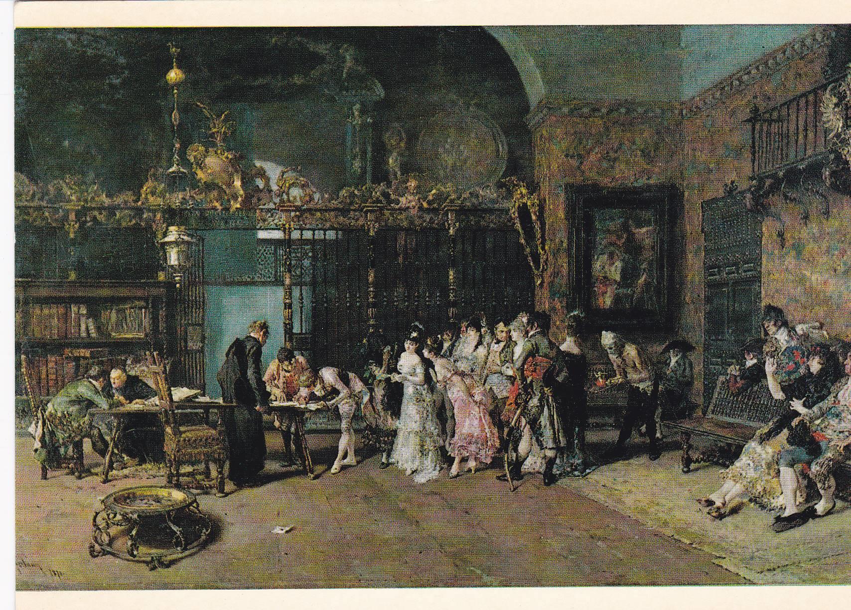 POSTAL 18771: MARIANO FORTUNY: LA VICARIA