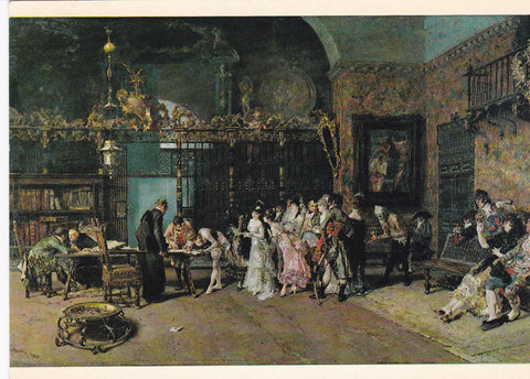 POSTAL 18771: MARIANO FORTUNY: LA VICARIA