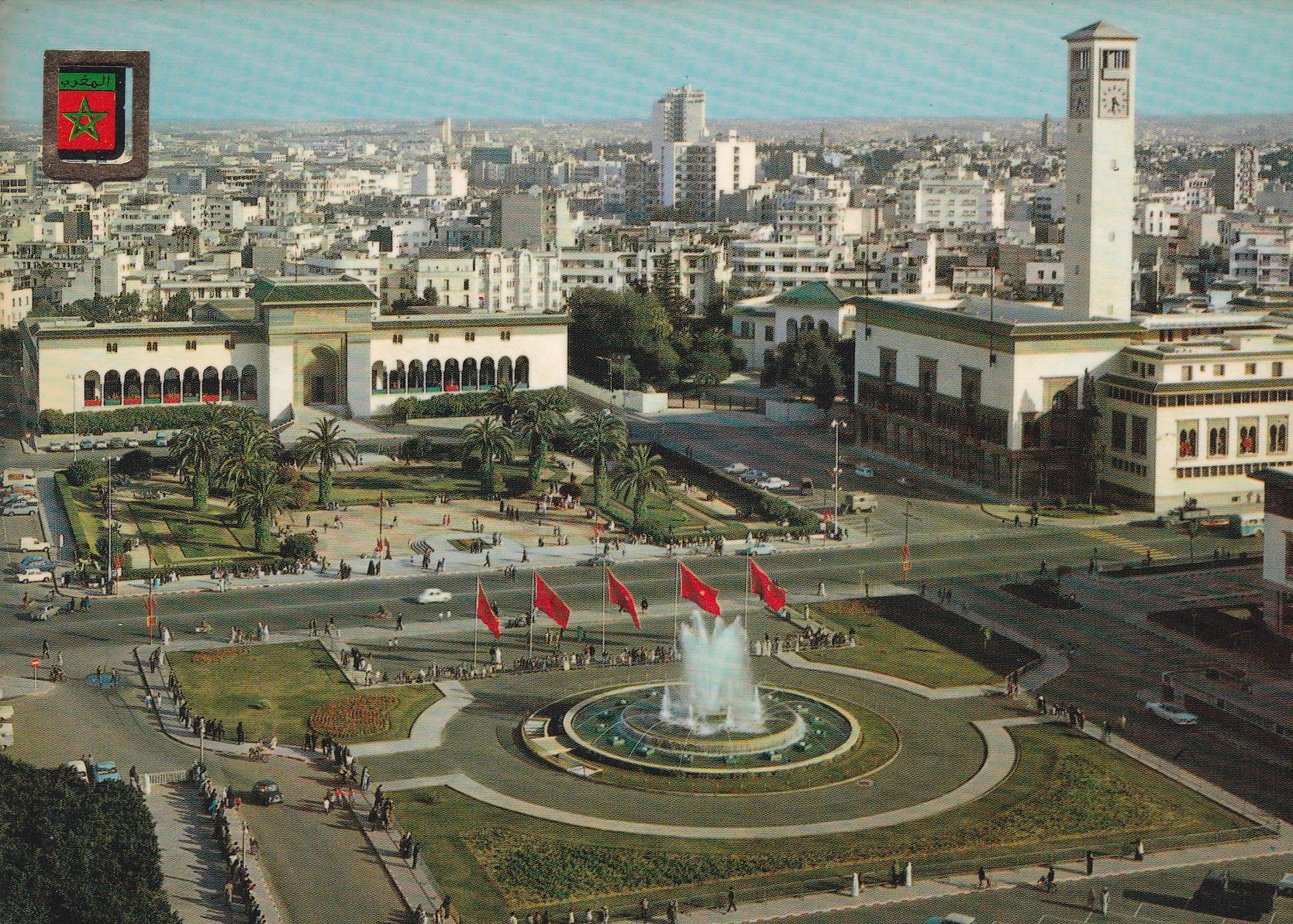 POSTAL 18784: CASABLANCA: CINCO CONTINENTES
