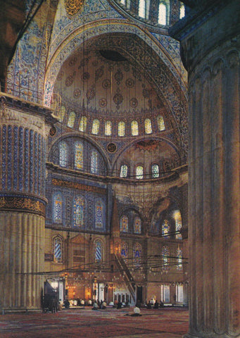 POSTAL 18789: TURQUIA: ISTAMBUL: MOSQUE AZUL