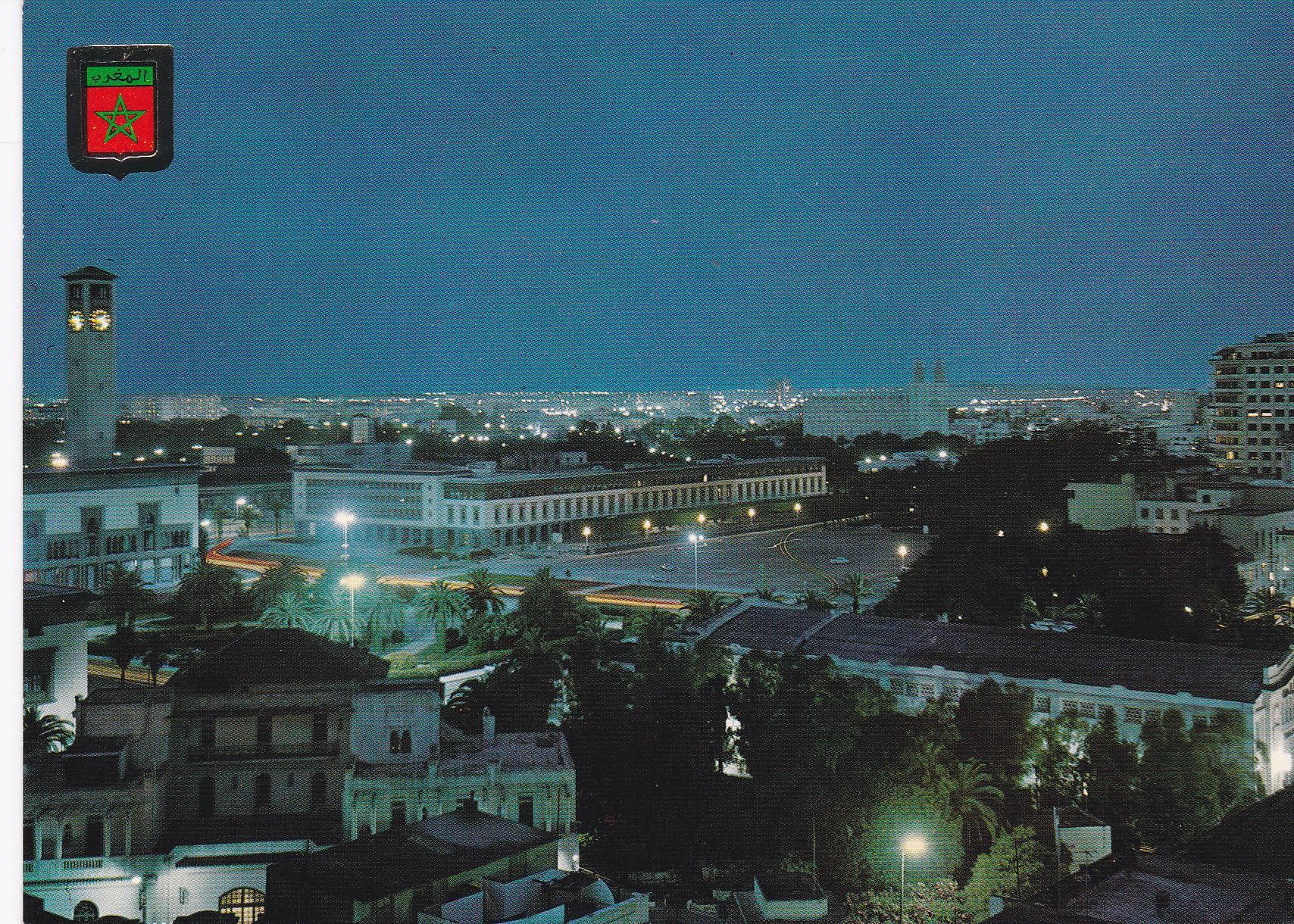 POSTAL 18797: CASABLANCA: PLAZA DE LAS NACIONES UNIDAS