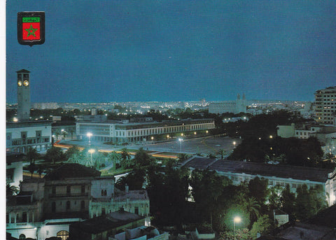 POSTAL 18797: CASABLANCA: PLAZA DE LAS NACIONES UNIDAS