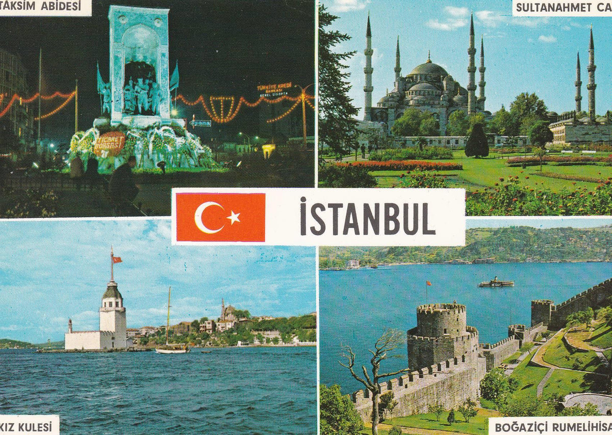 POSTAL 18807: ESTAMBUL: SALUTACIONES