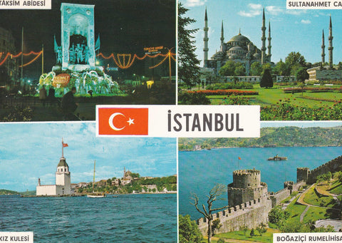 POSTAL 18807: ESTAMBUL: SALUTACIONES