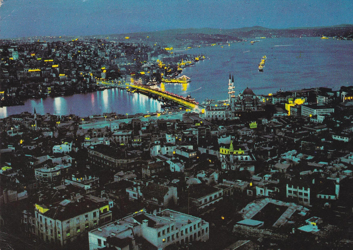 POSTAL 18837: ESTAMBUL: PUENTE GALATA