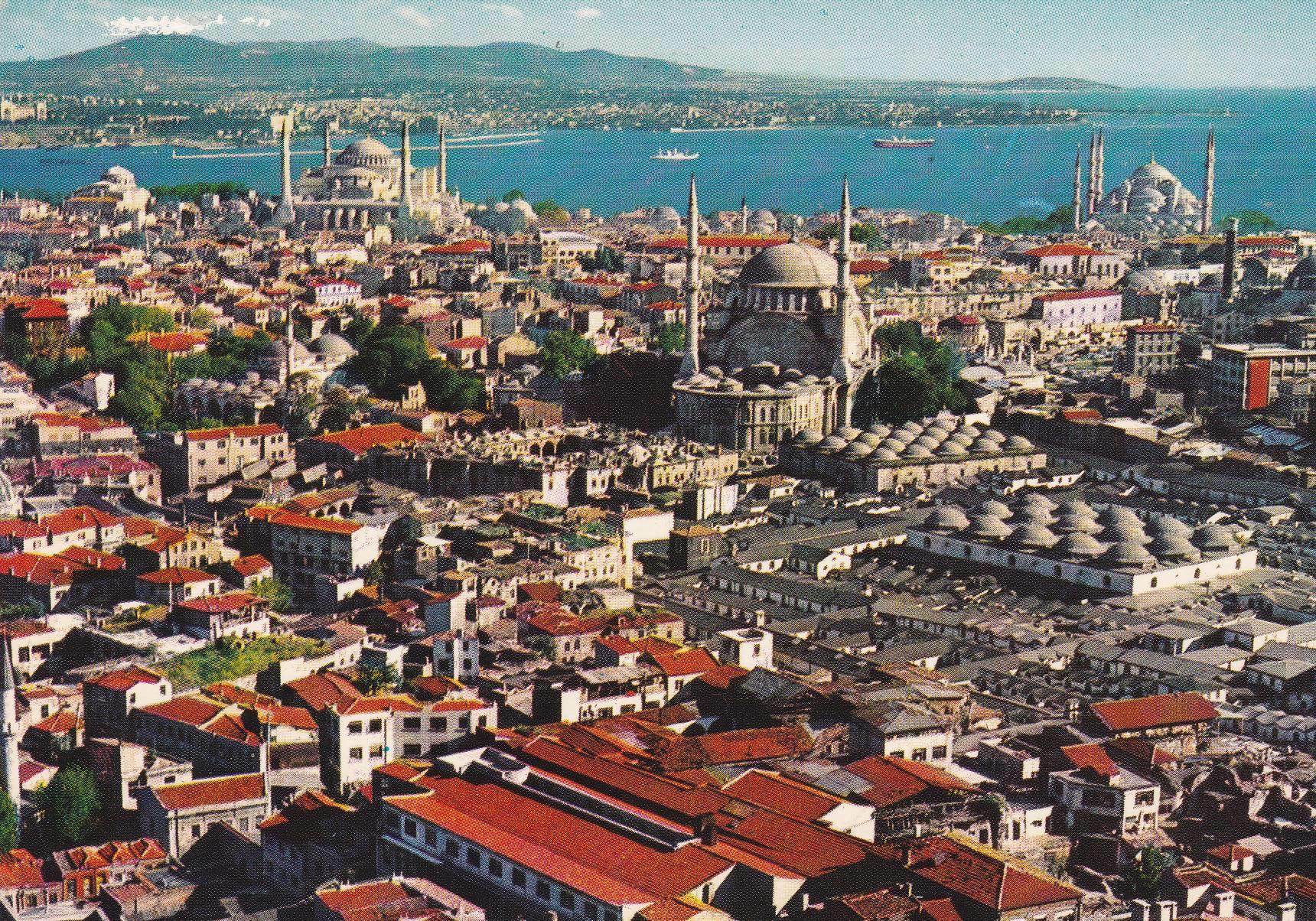 POSTAL 18838: ESTAMBUL: MOSQUE AZUL