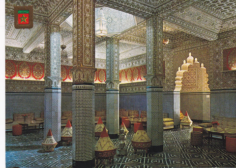 POSTAL 18841: MARRAKECH: RESTAURANTE KSAR HAMRA